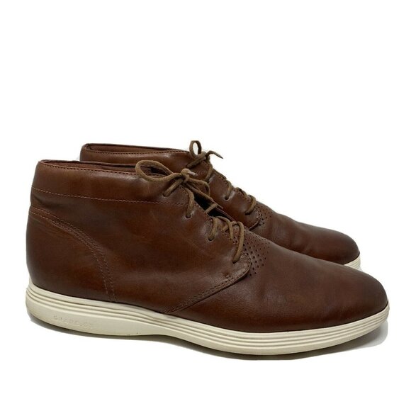Cole Haan Grand OS Tour Chukka Boot Brown Lace Up main image 5